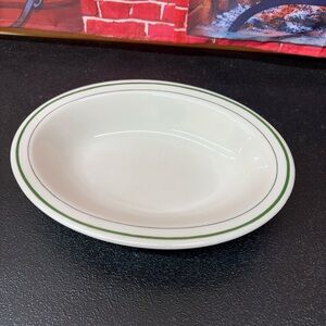 Vintage Buffalo China oval bowl